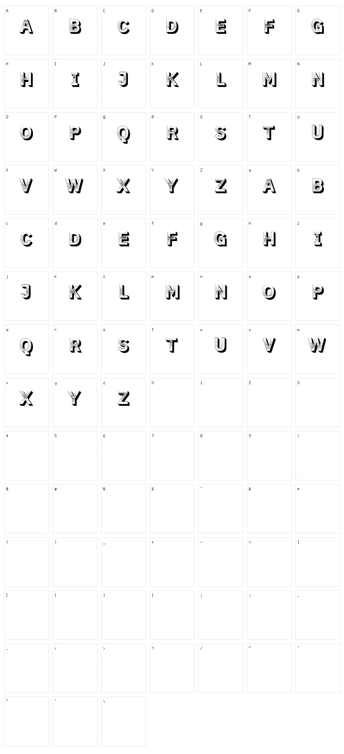 Crocodile Character Set