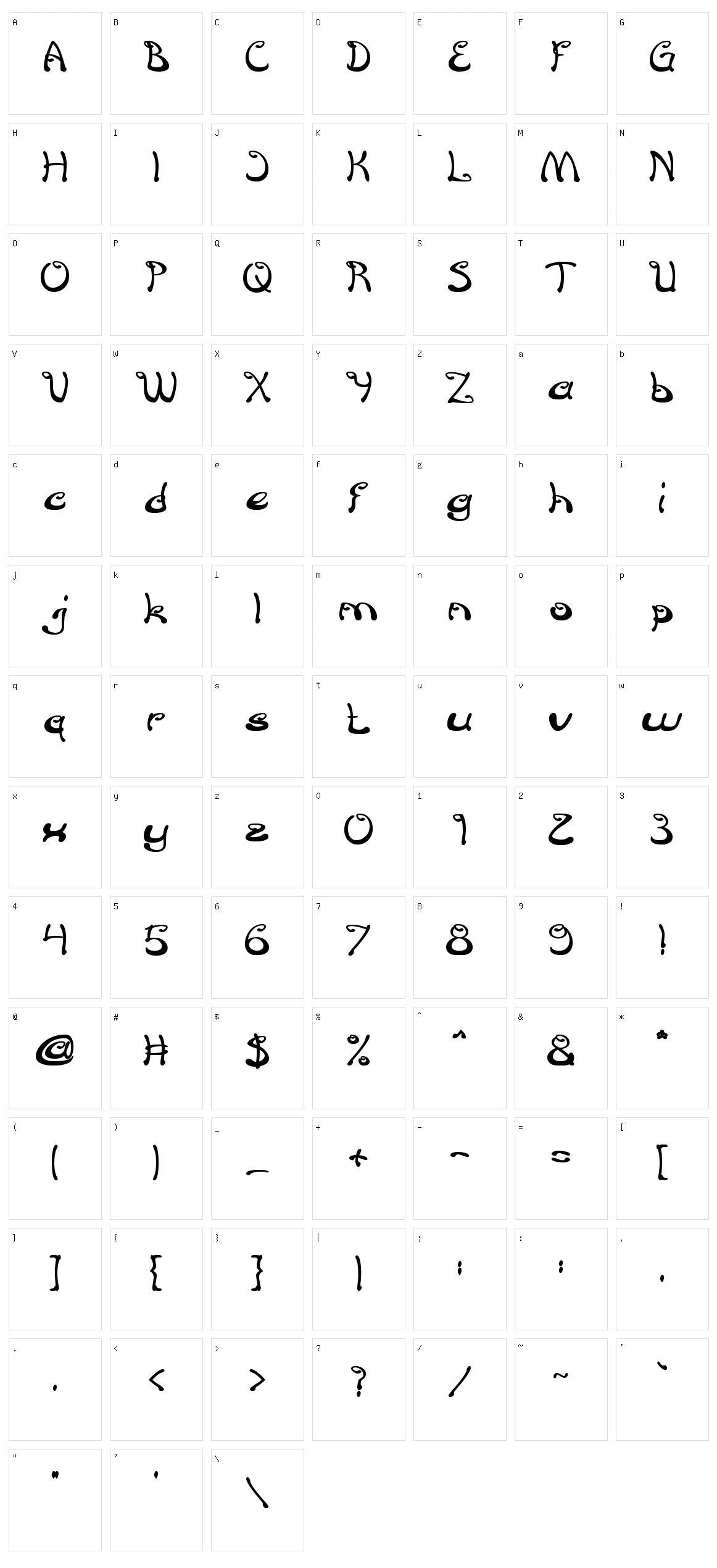 Croissant Sandwich Character Set