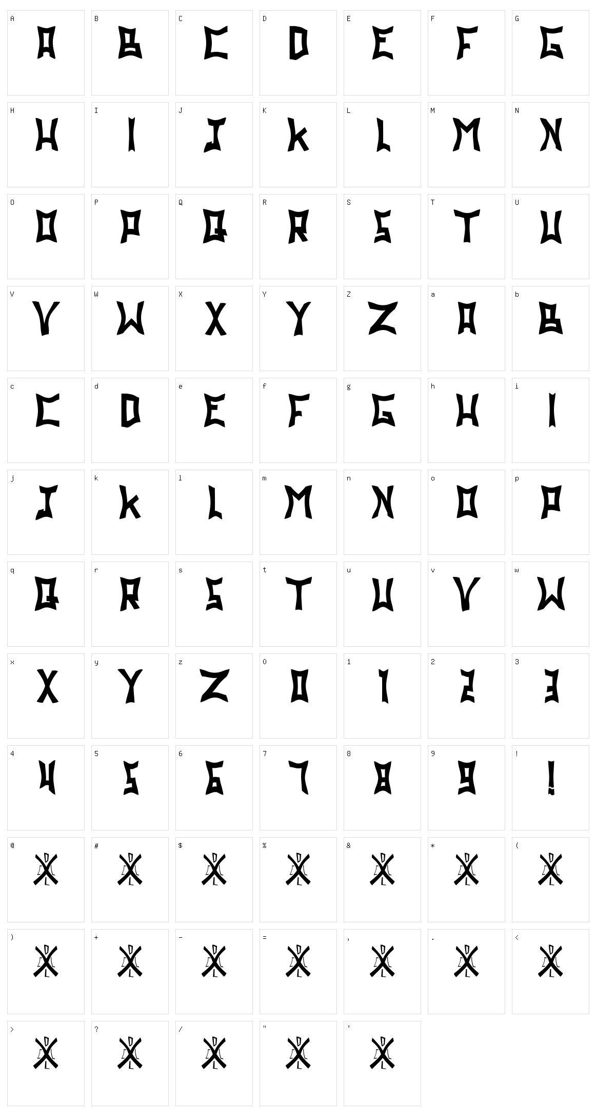 Dadapaw Friends Character Set