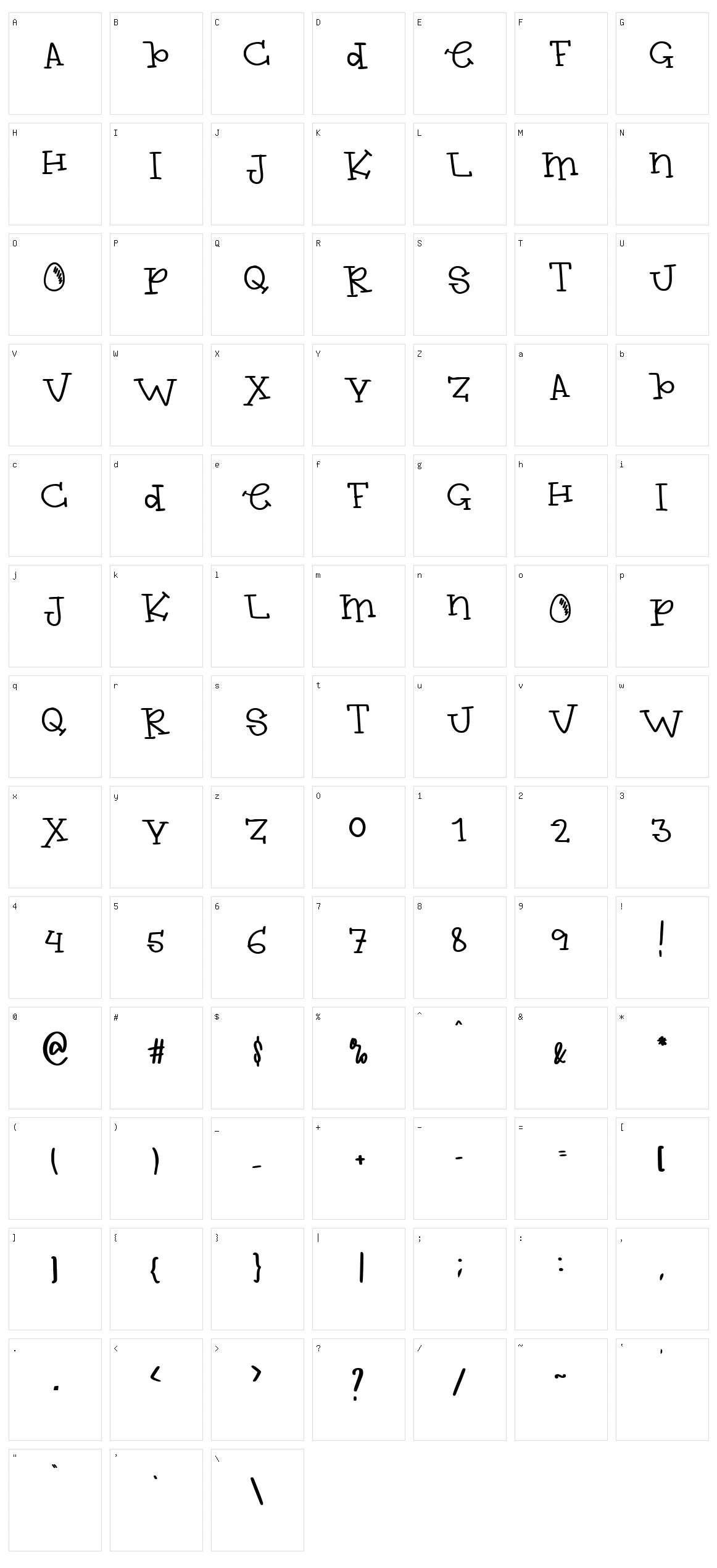 Easter Egg Character Set