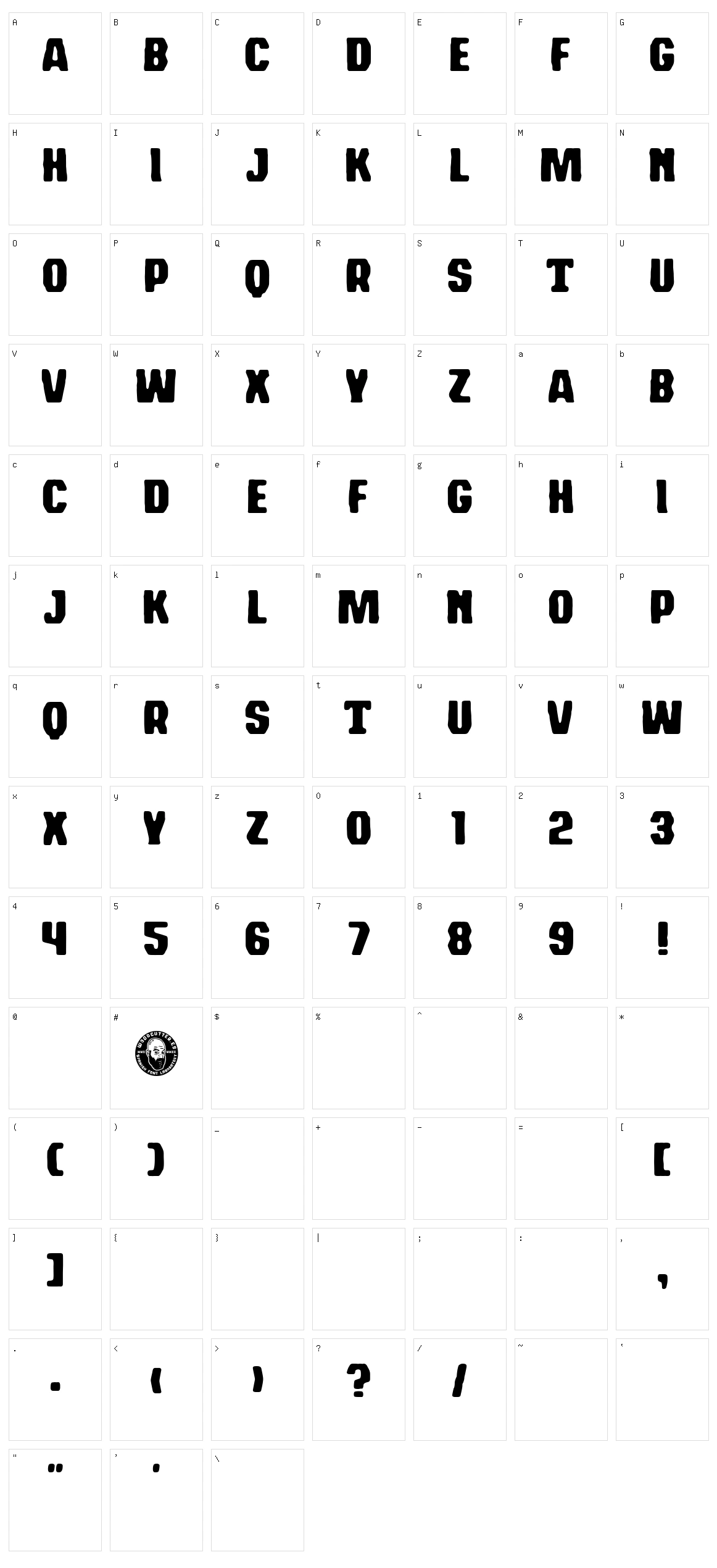 Easy Tormenta Character Set