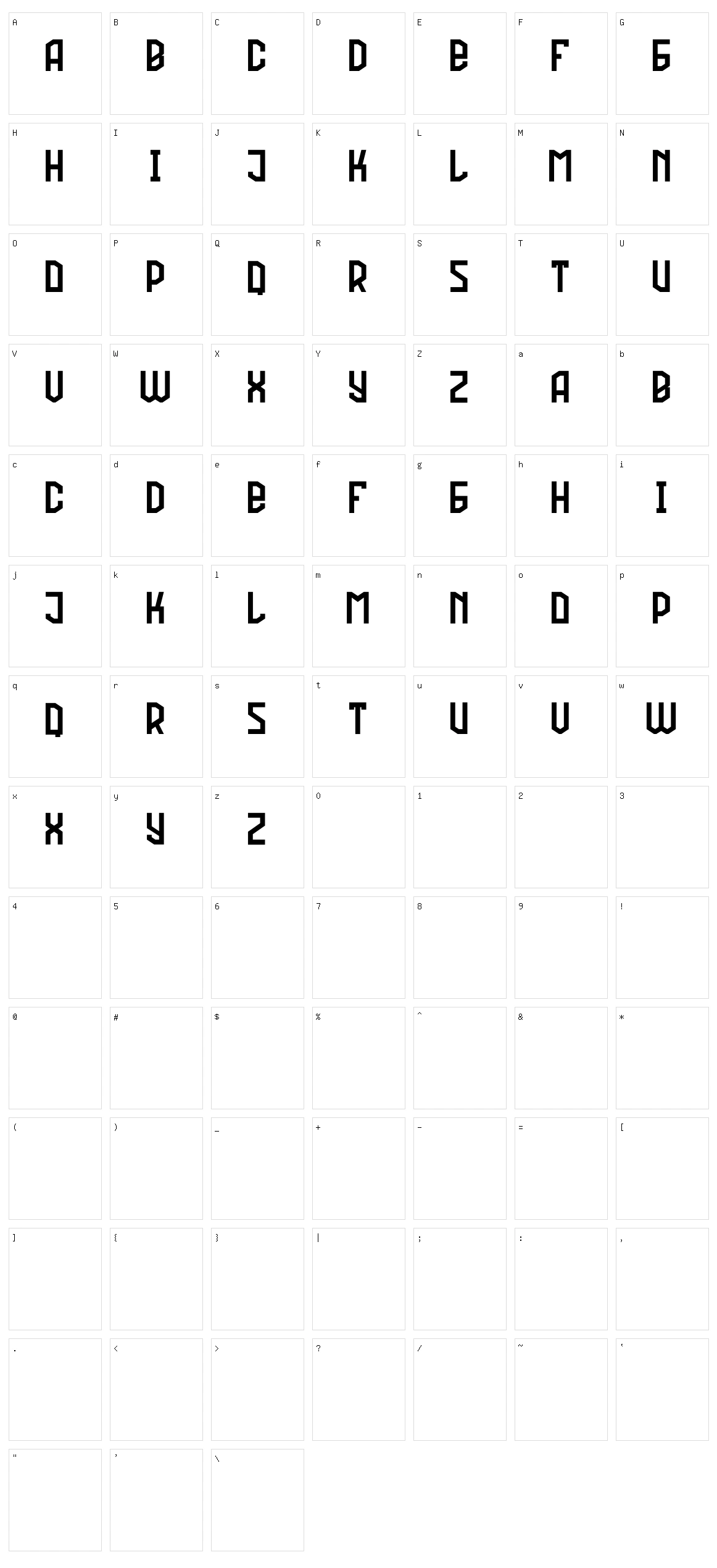 Football Attack Character Set