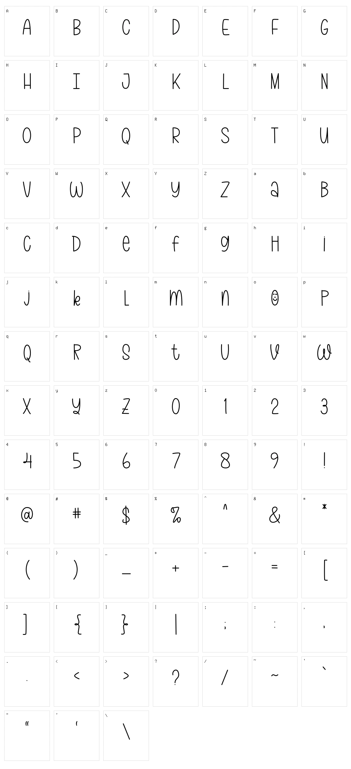 Free Holiday Character Set