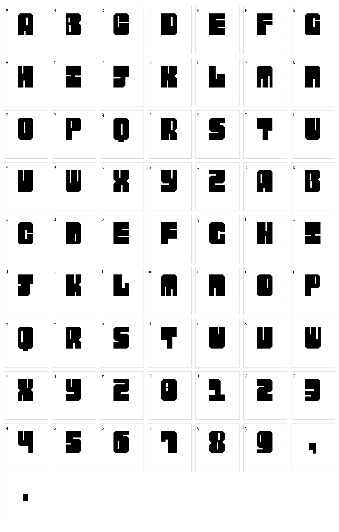 Fruit Punch Character Set