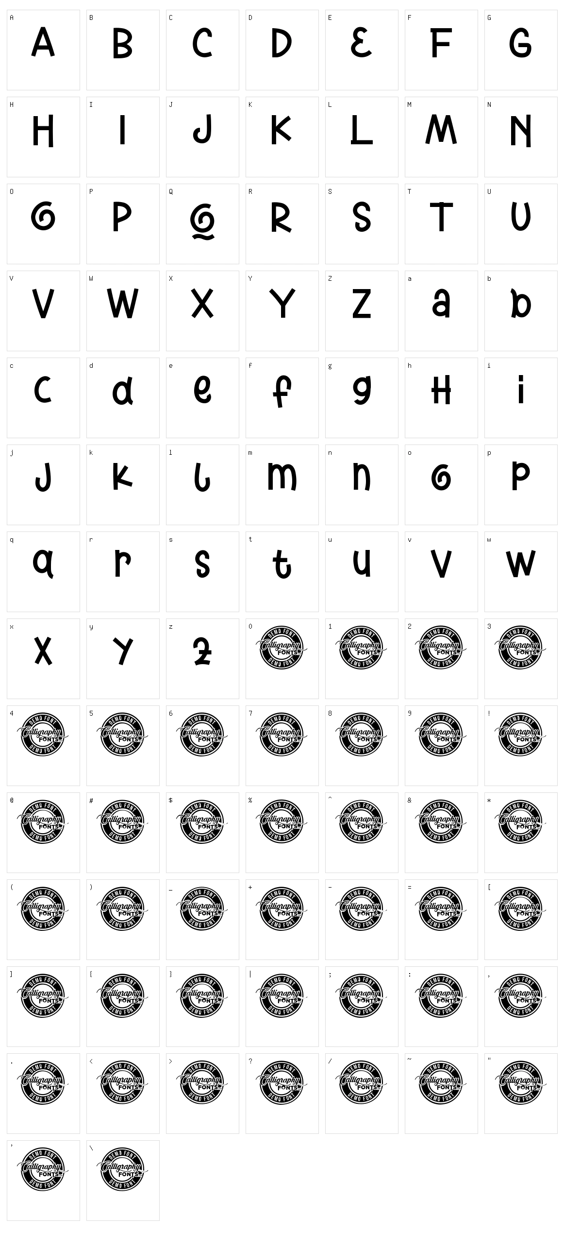 Fun Octopus Character Set