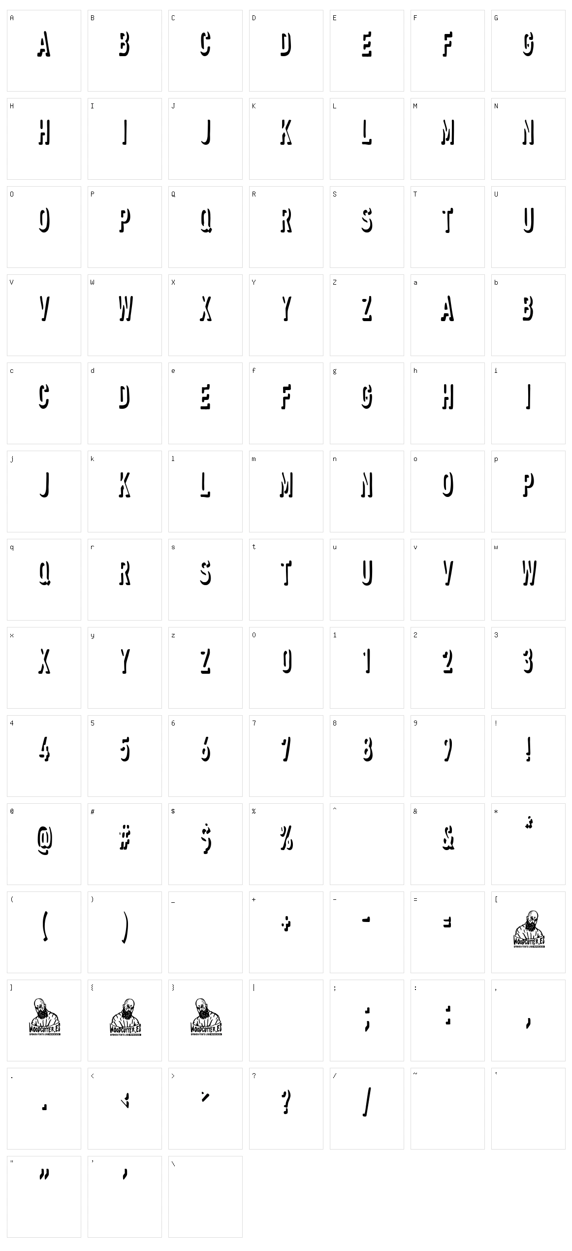 Government of poo Character Set