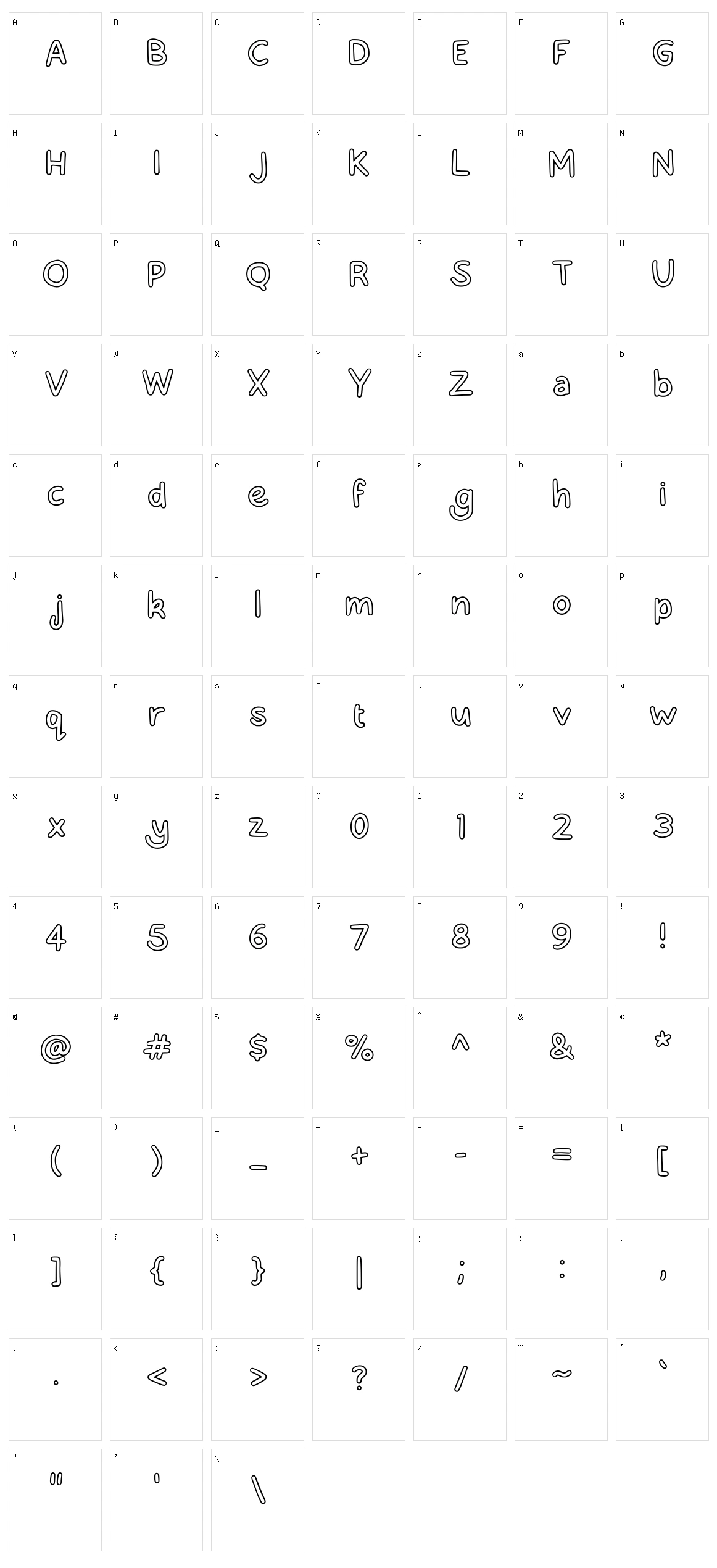 Hollies Colour Me Character Set