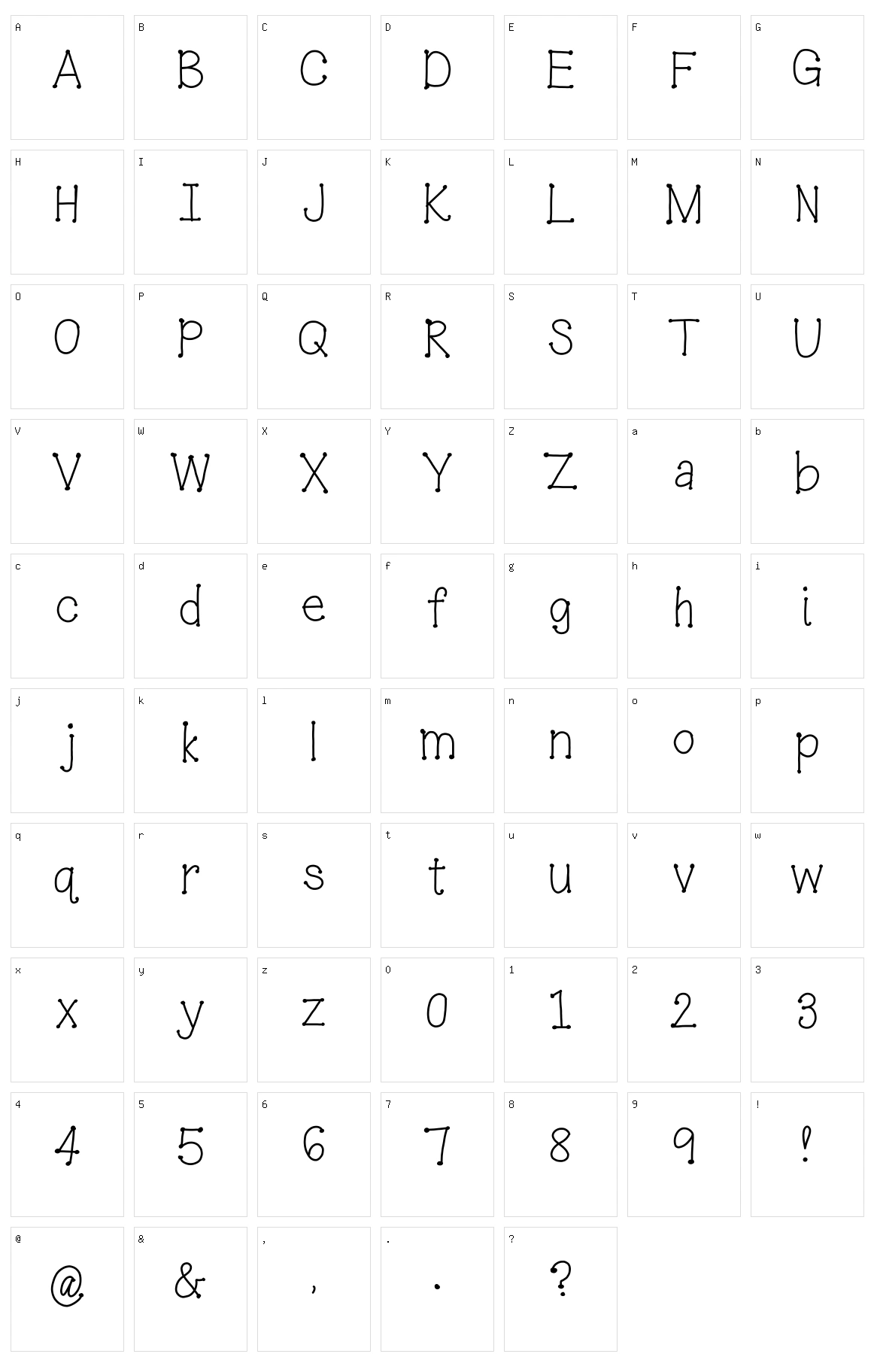 Ice Cream Sandwich Character Set