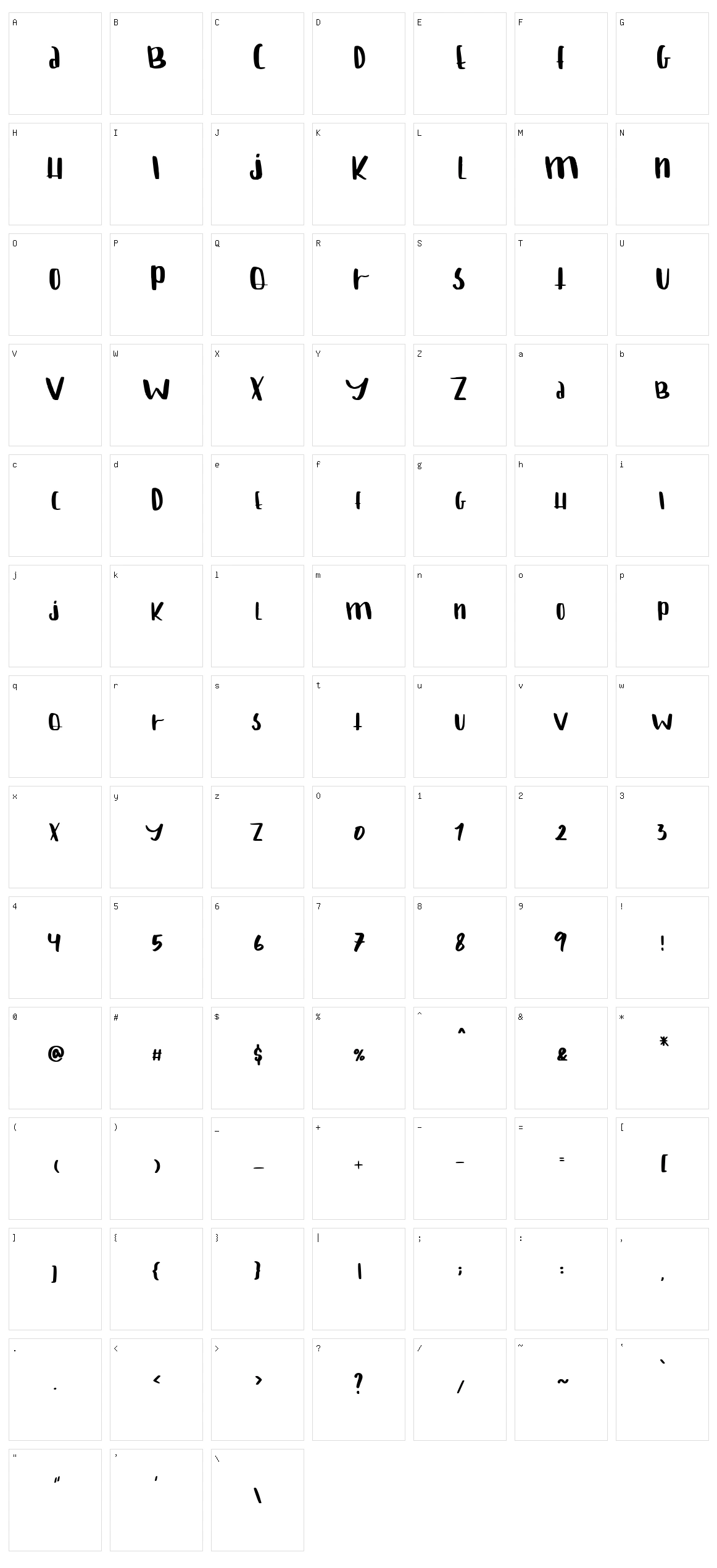 Vegan Food Character Set