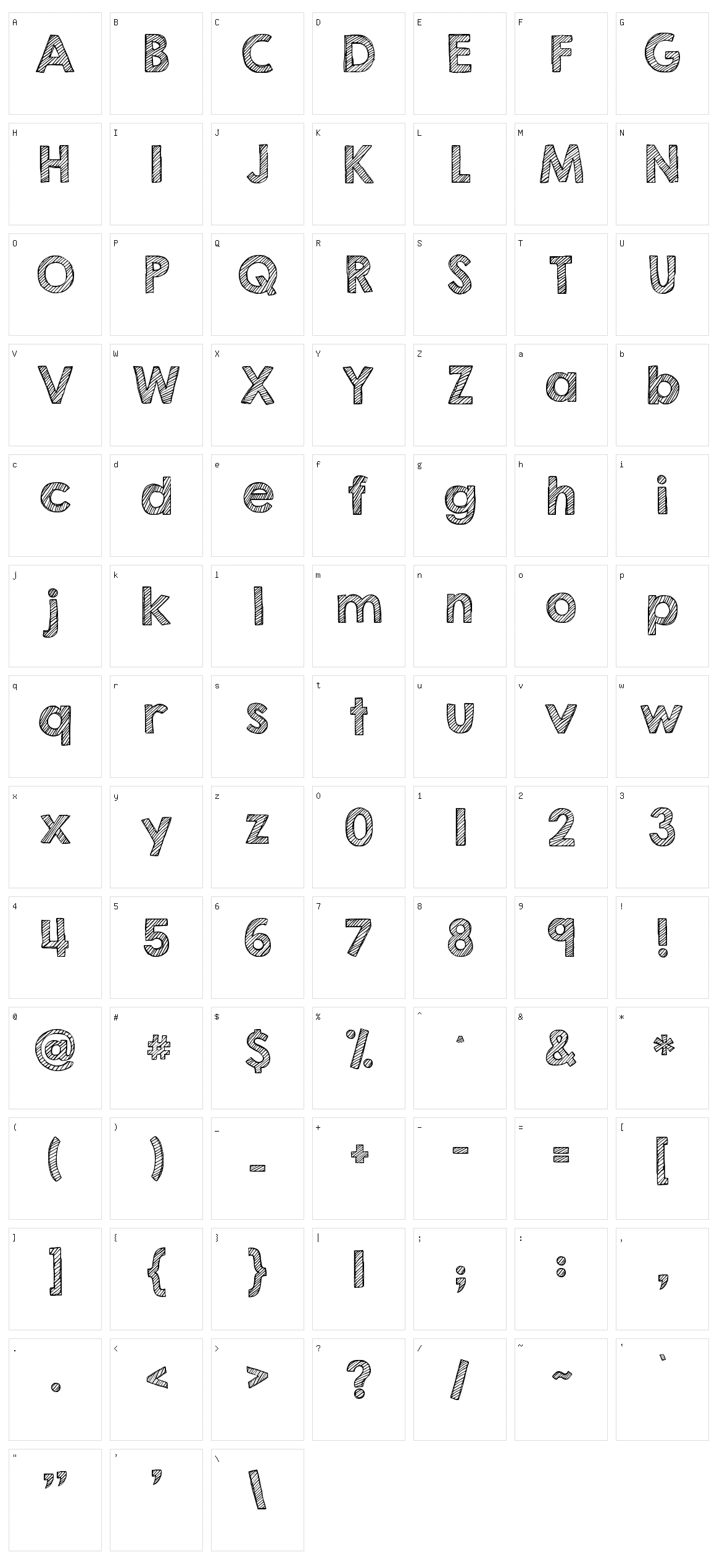 KG Second Chances Character Set