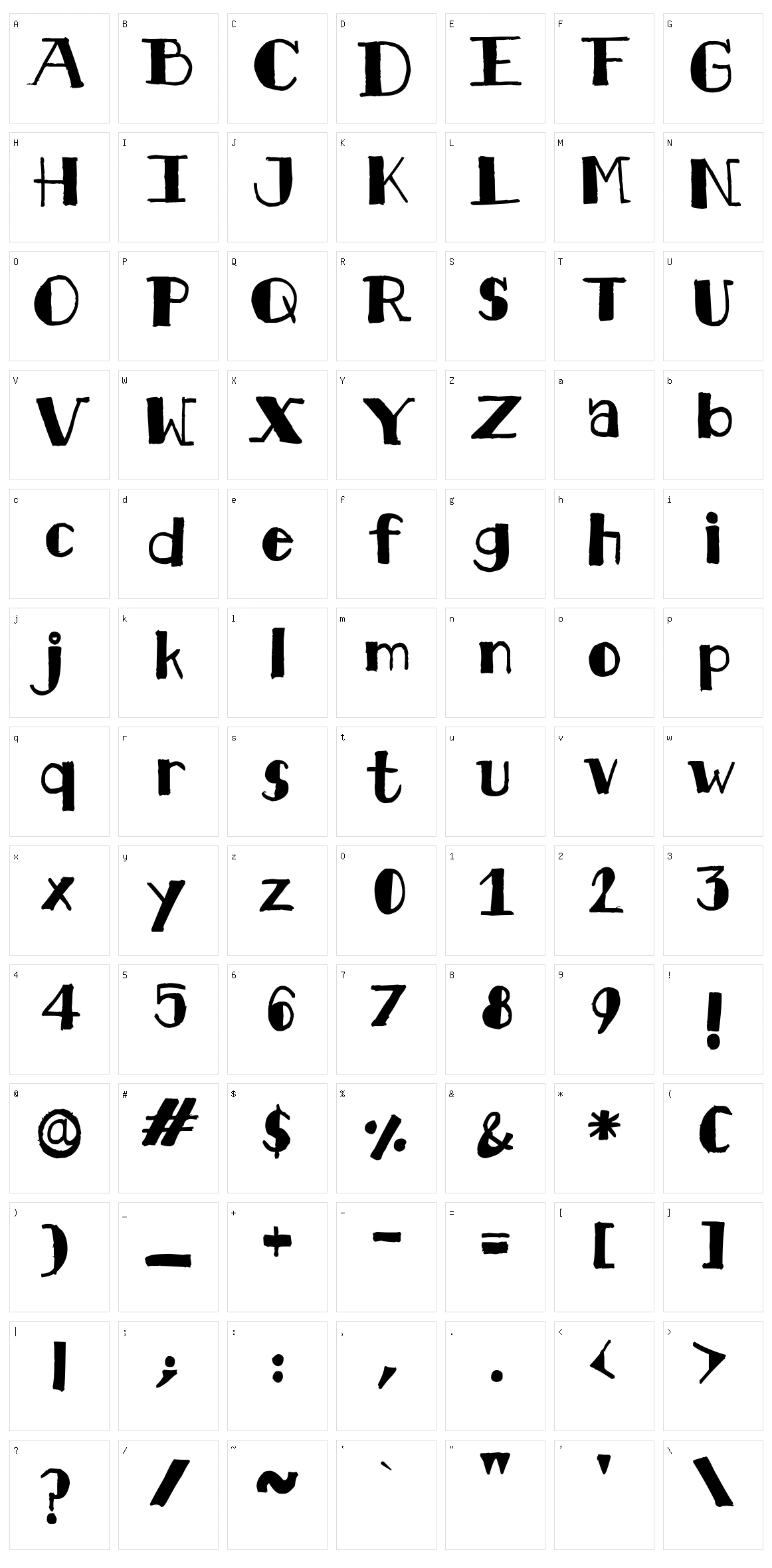 Kkhawsn Kdf Character Set