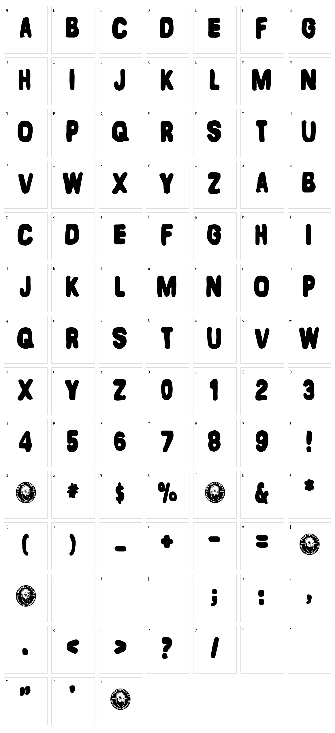 Malos Habitos Character Set