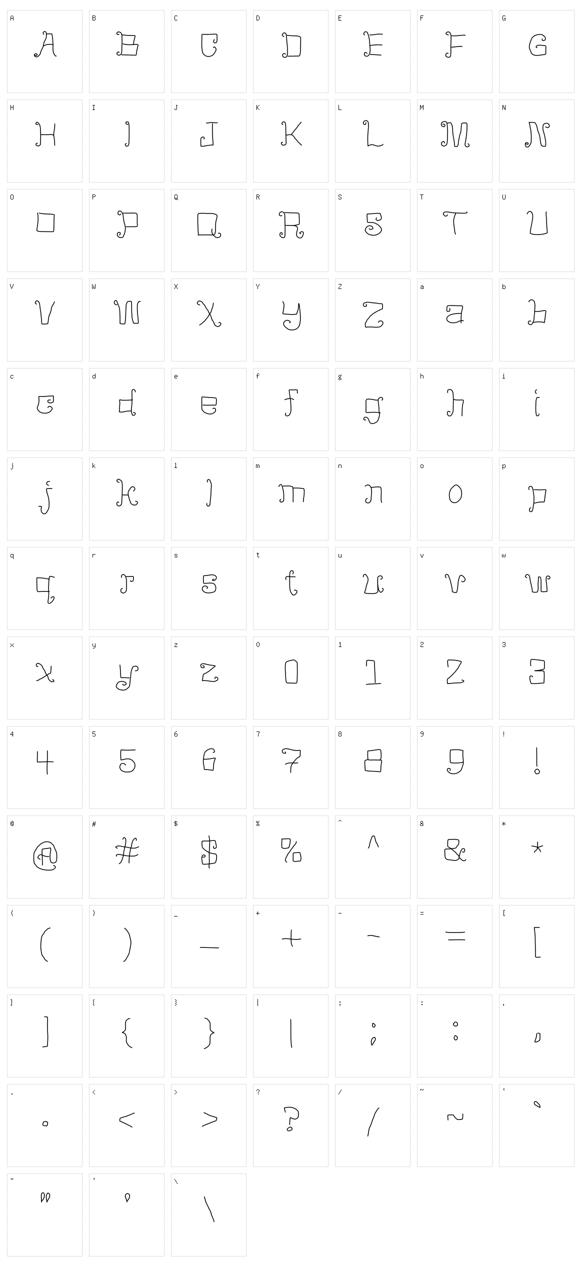 Mango Flavored Jello Character Set