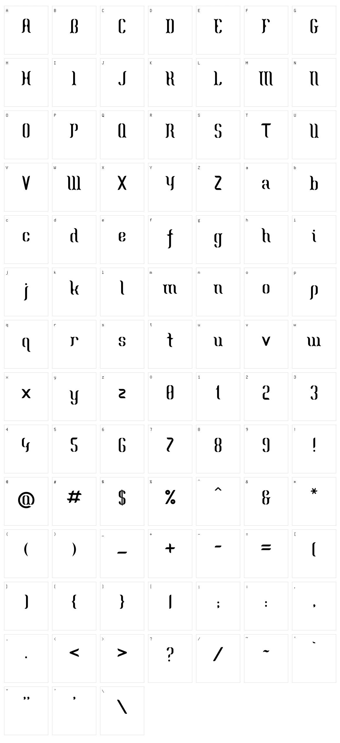 Mermaid Motions Character Set