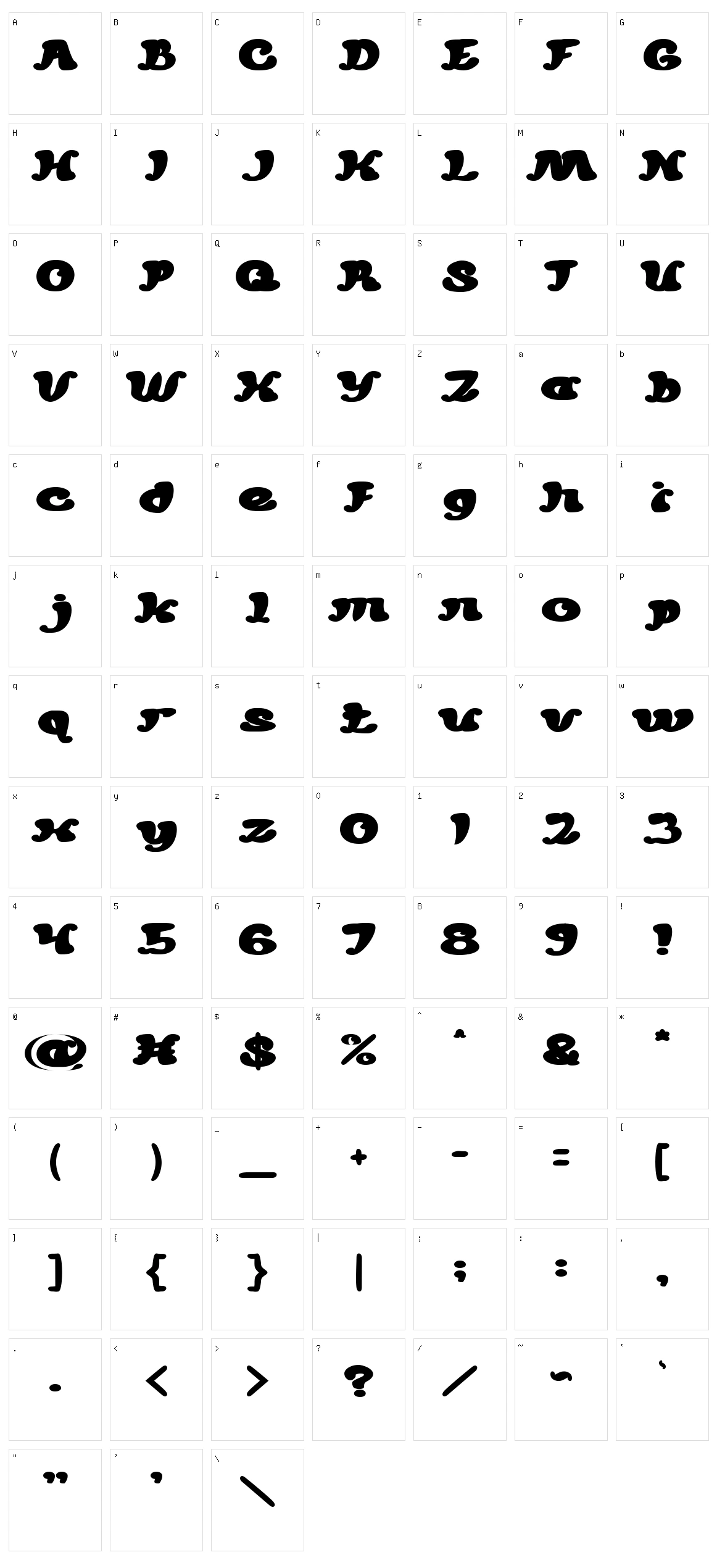 Mexicano Chili Sauce Character Set