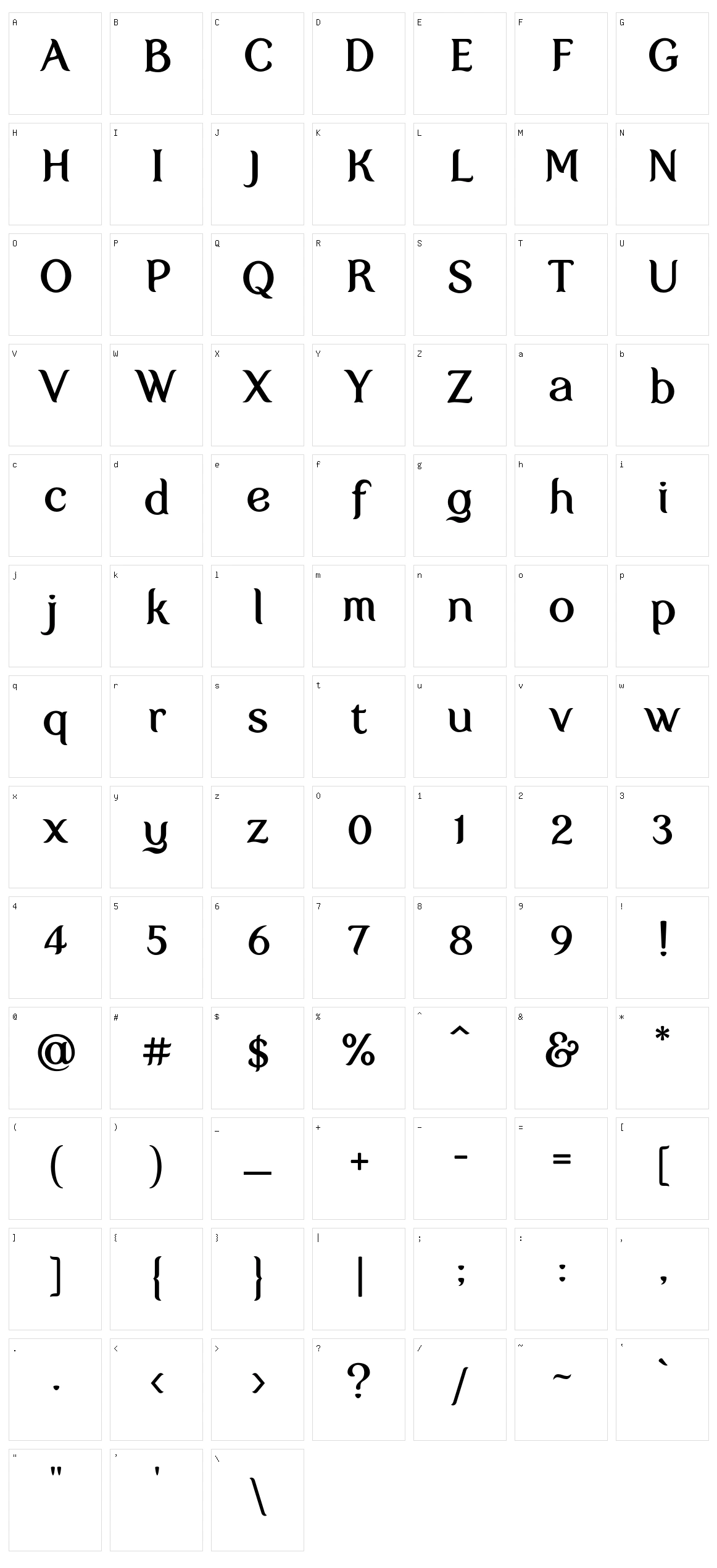 My Fair Cody Character Set