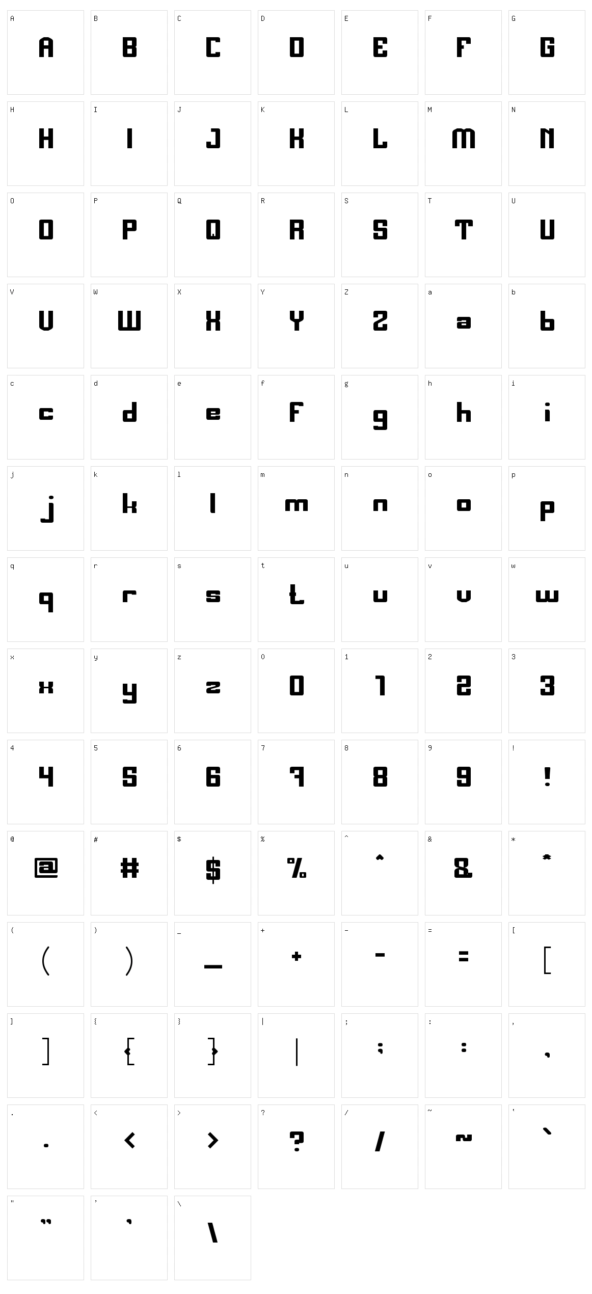 My Golden Star Character Set