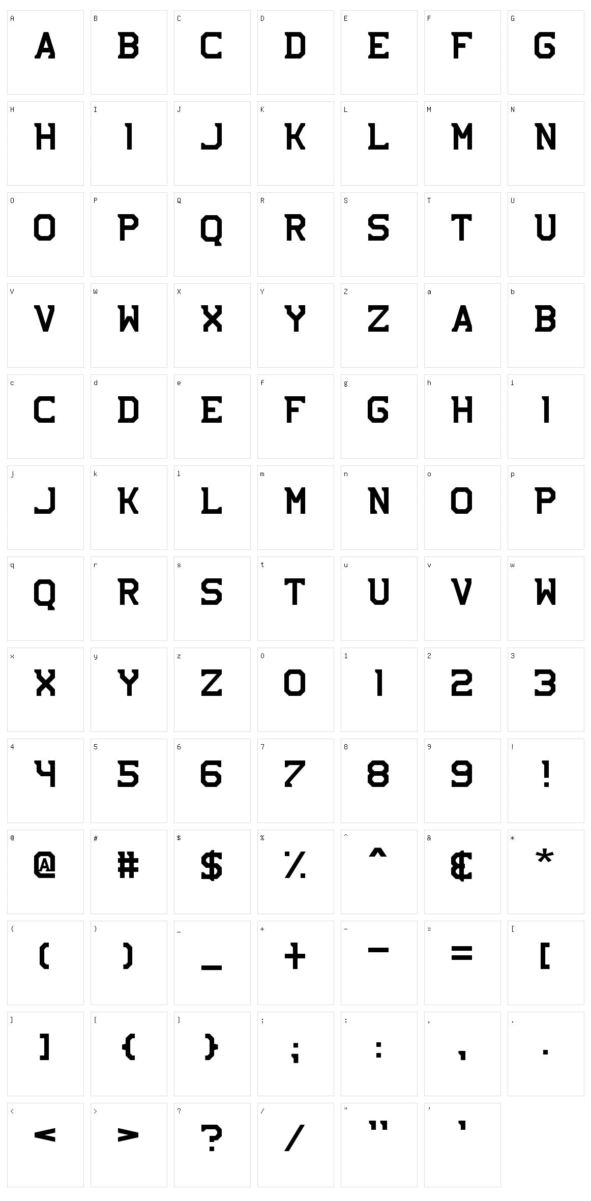 NHL Bruins Character Set