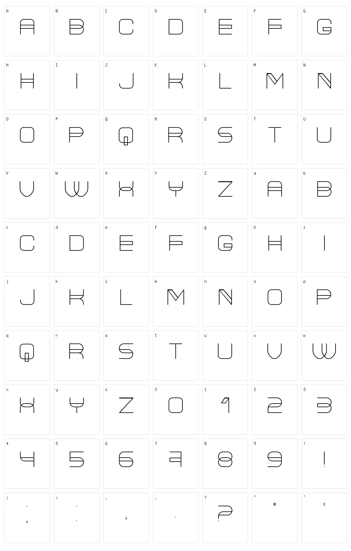 Origin Character Set