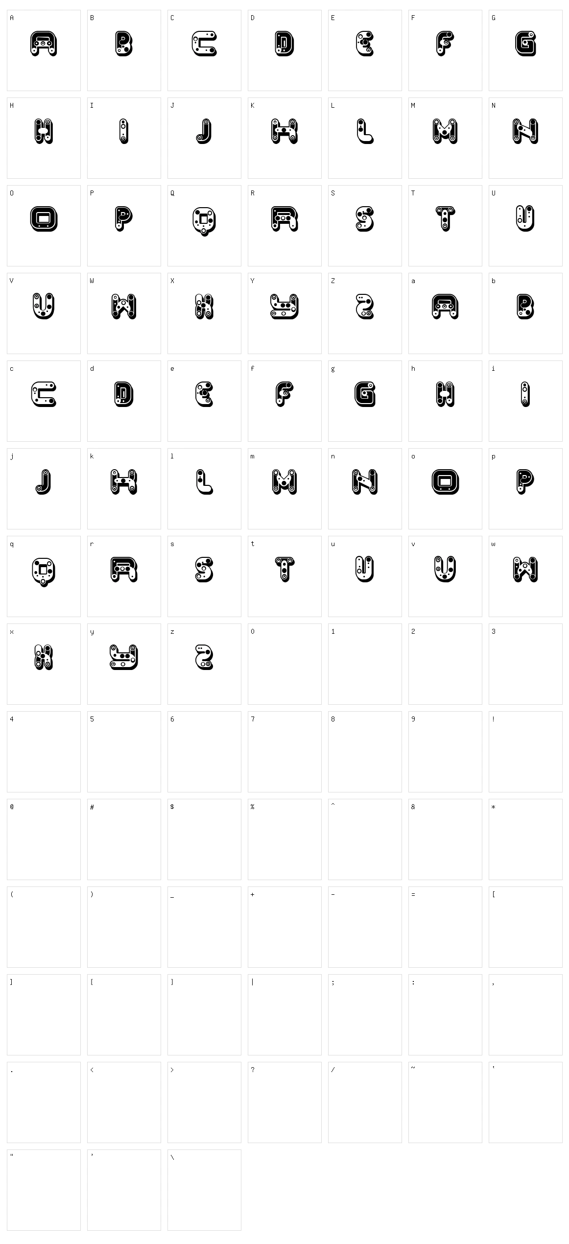 Paintball Character Set