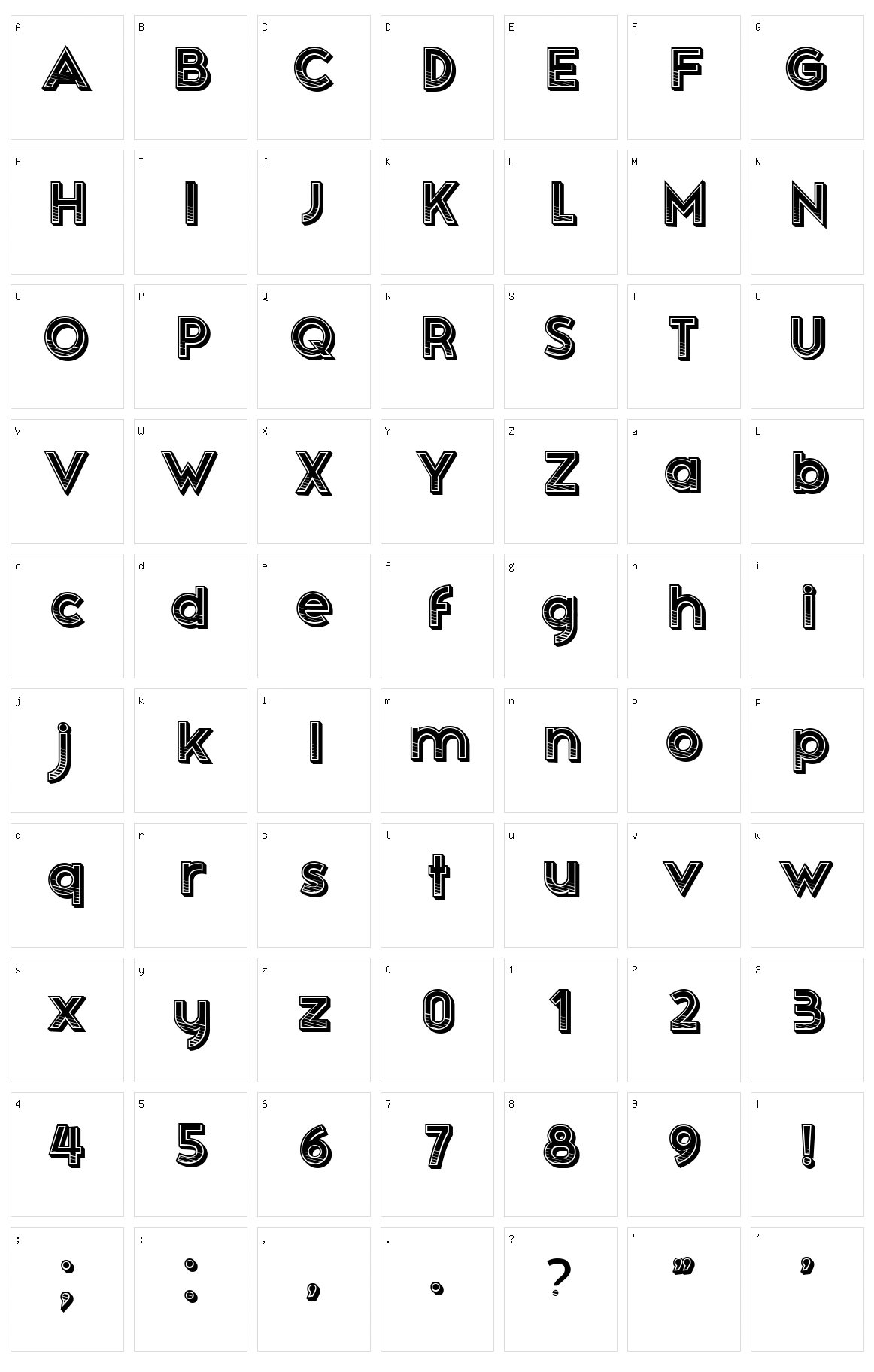 Poileas Character Set