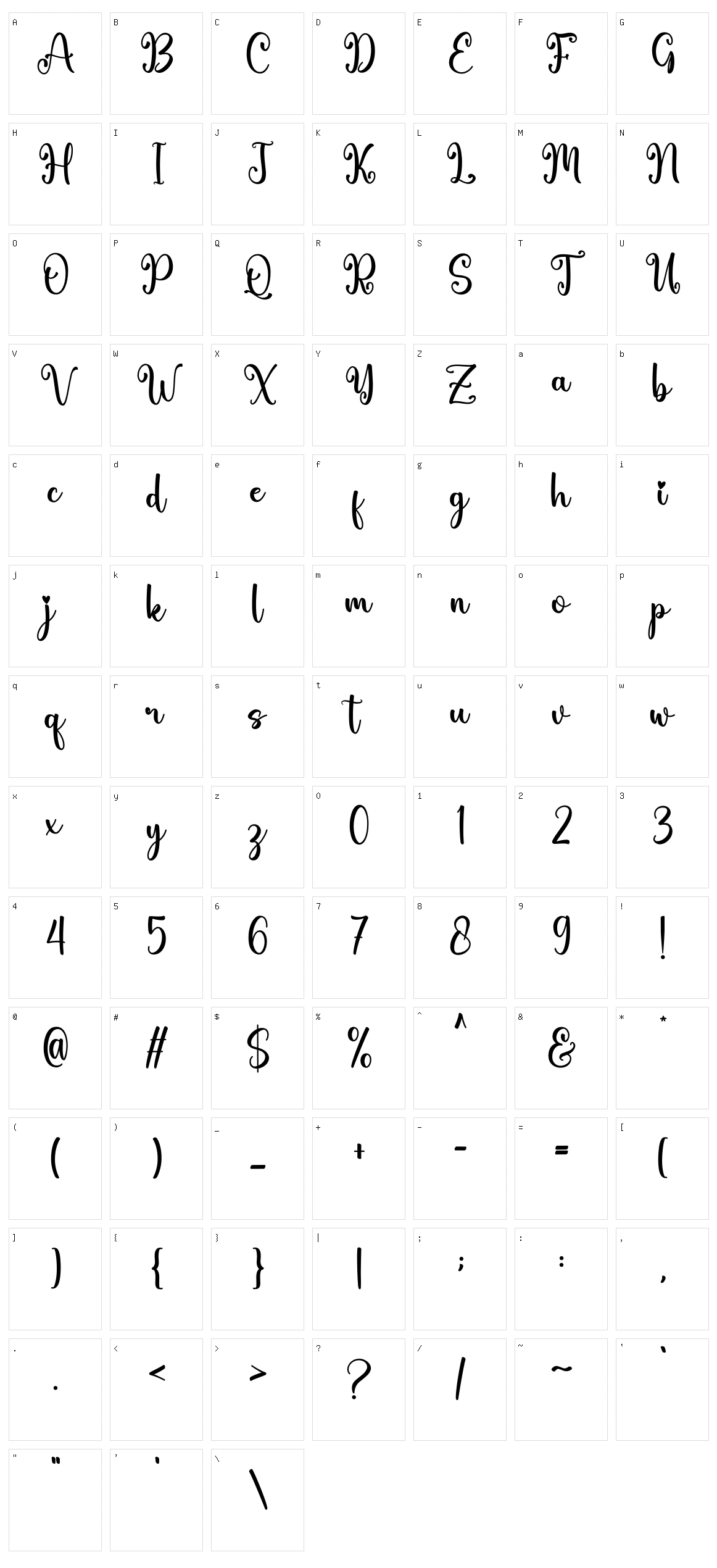 Outside Character Set