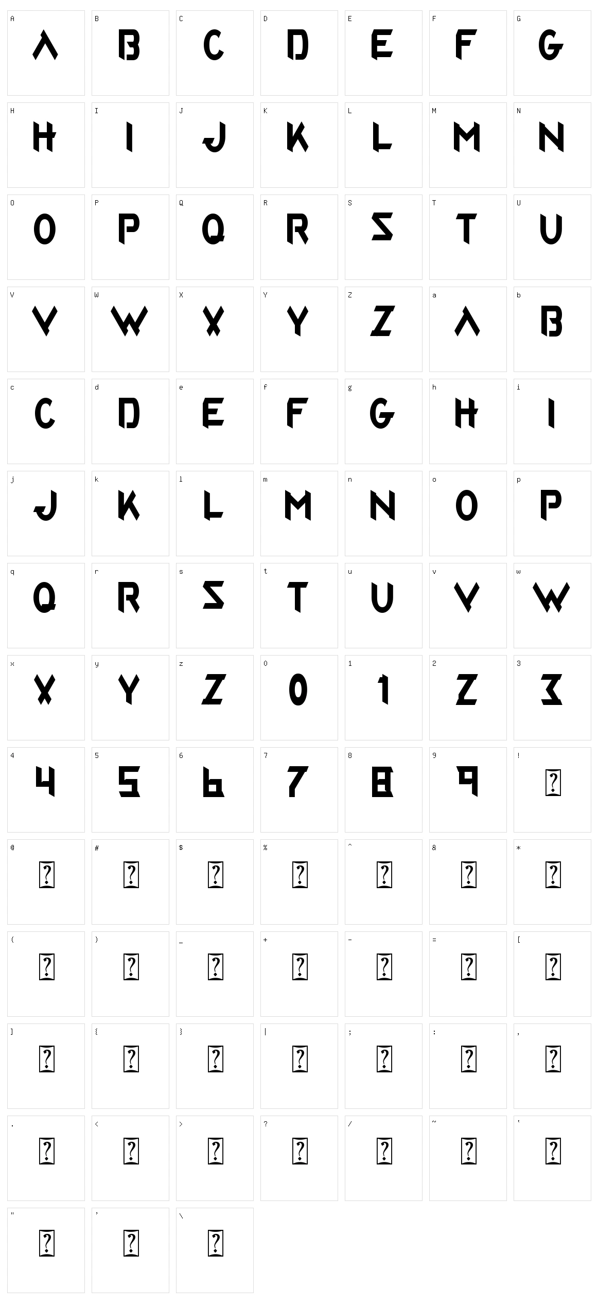 Realtime Gamer Character Set