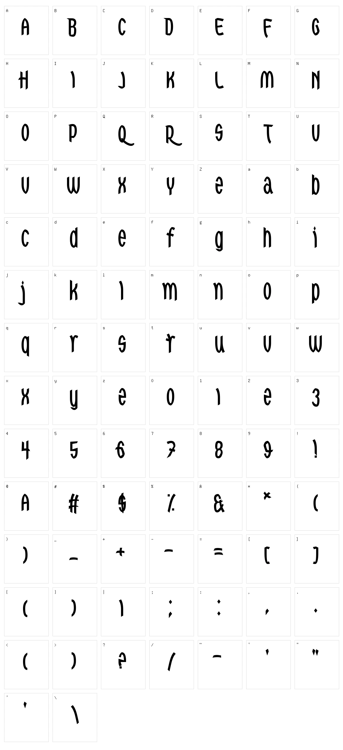 Red Dragons Character Set