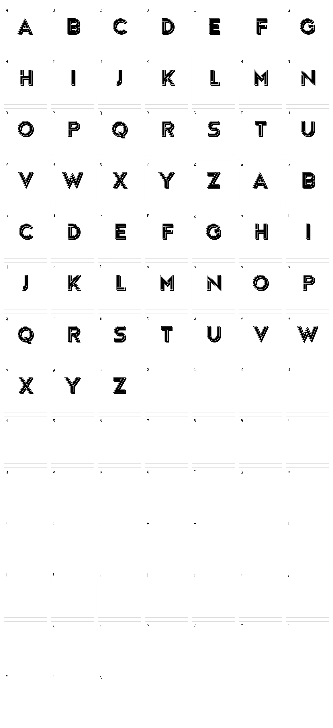 Russian Literature Character Set