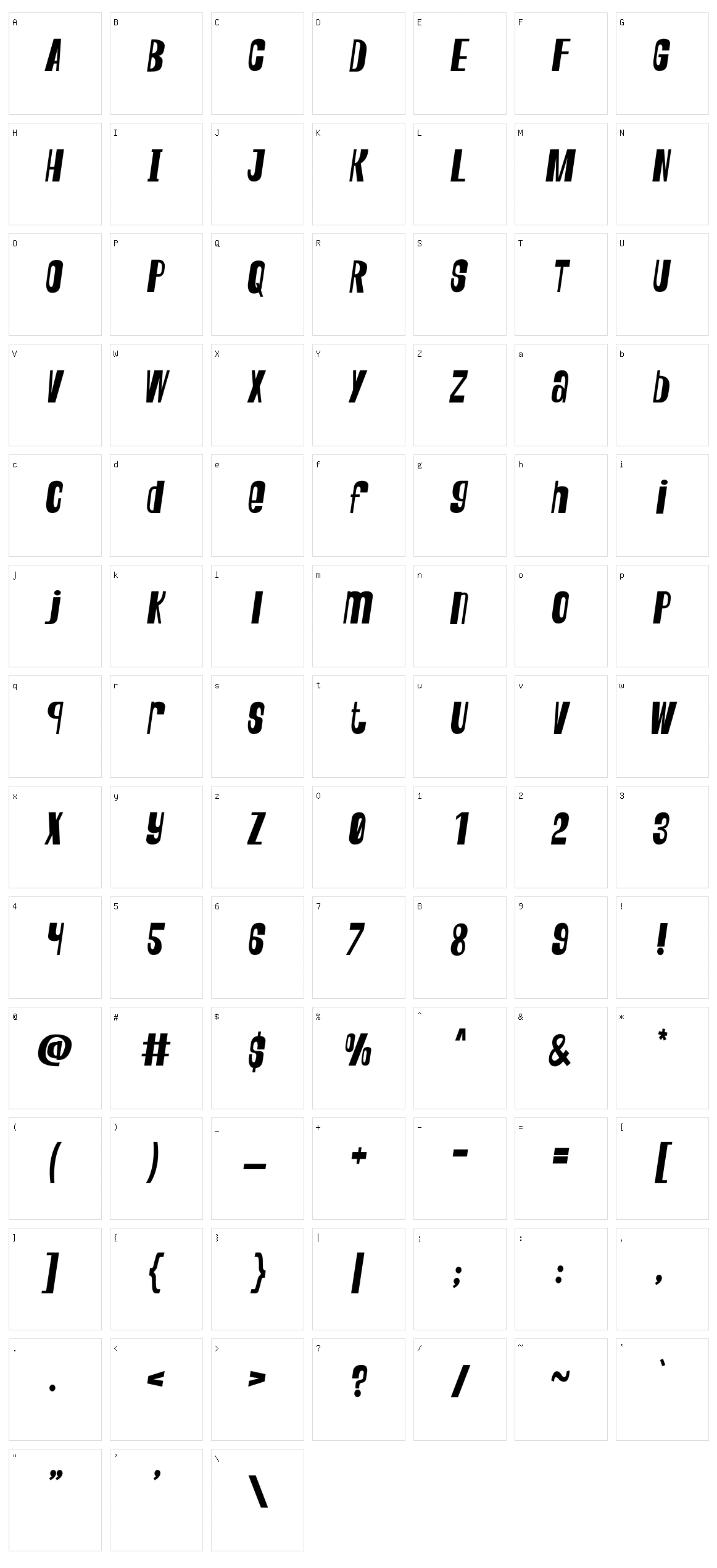 Solokutha Character Set