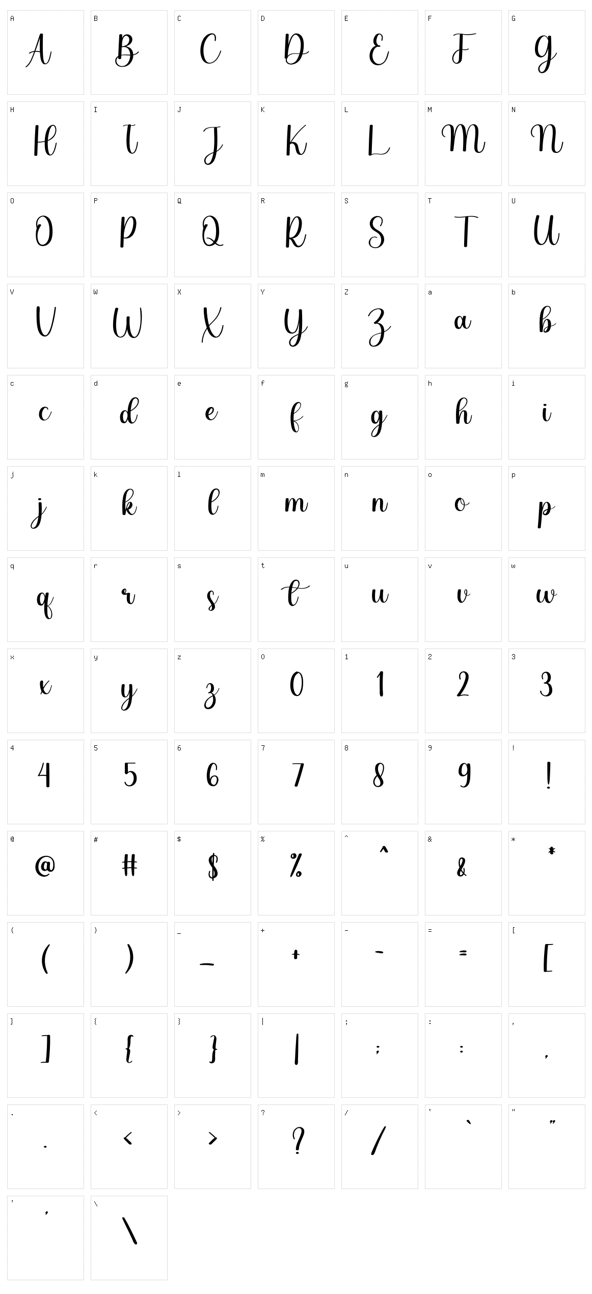 Sweet Holiday Character Set