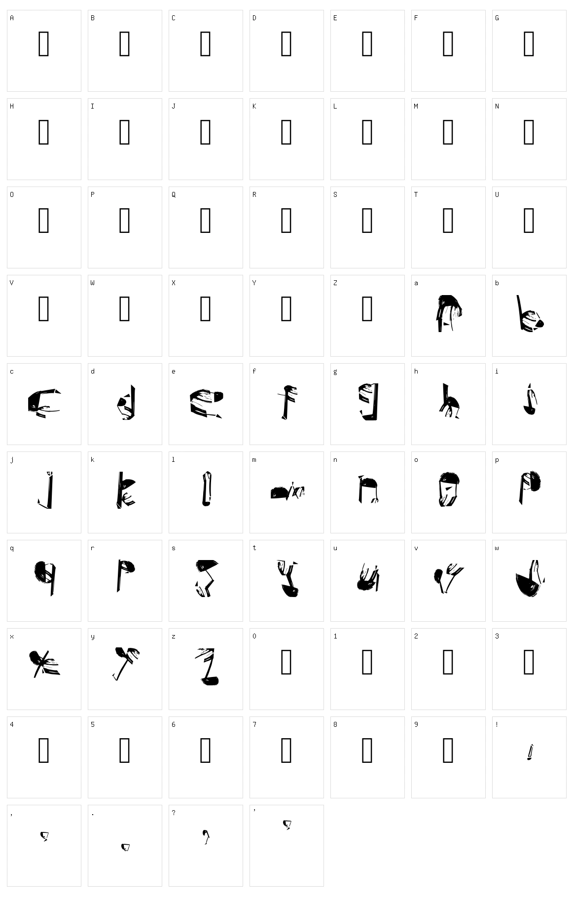 This Is So You Character Set