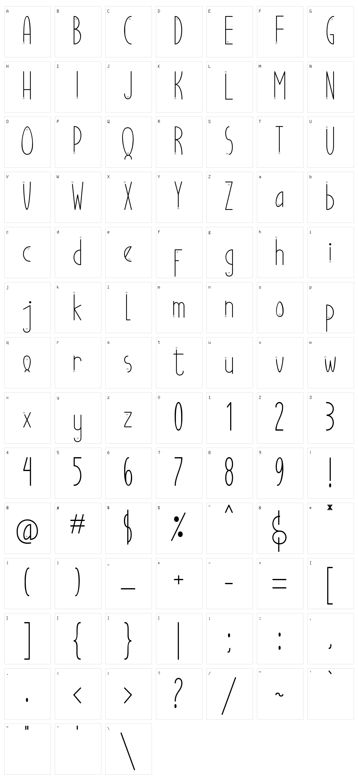 Ubur Ubur with Love Character Set