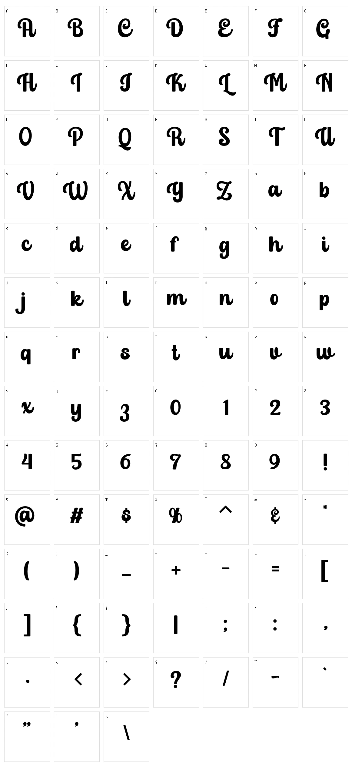 Freshtea Healthy Character Set