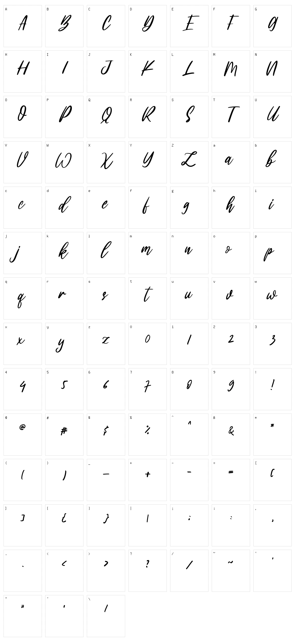 Oh Beauty Character Set