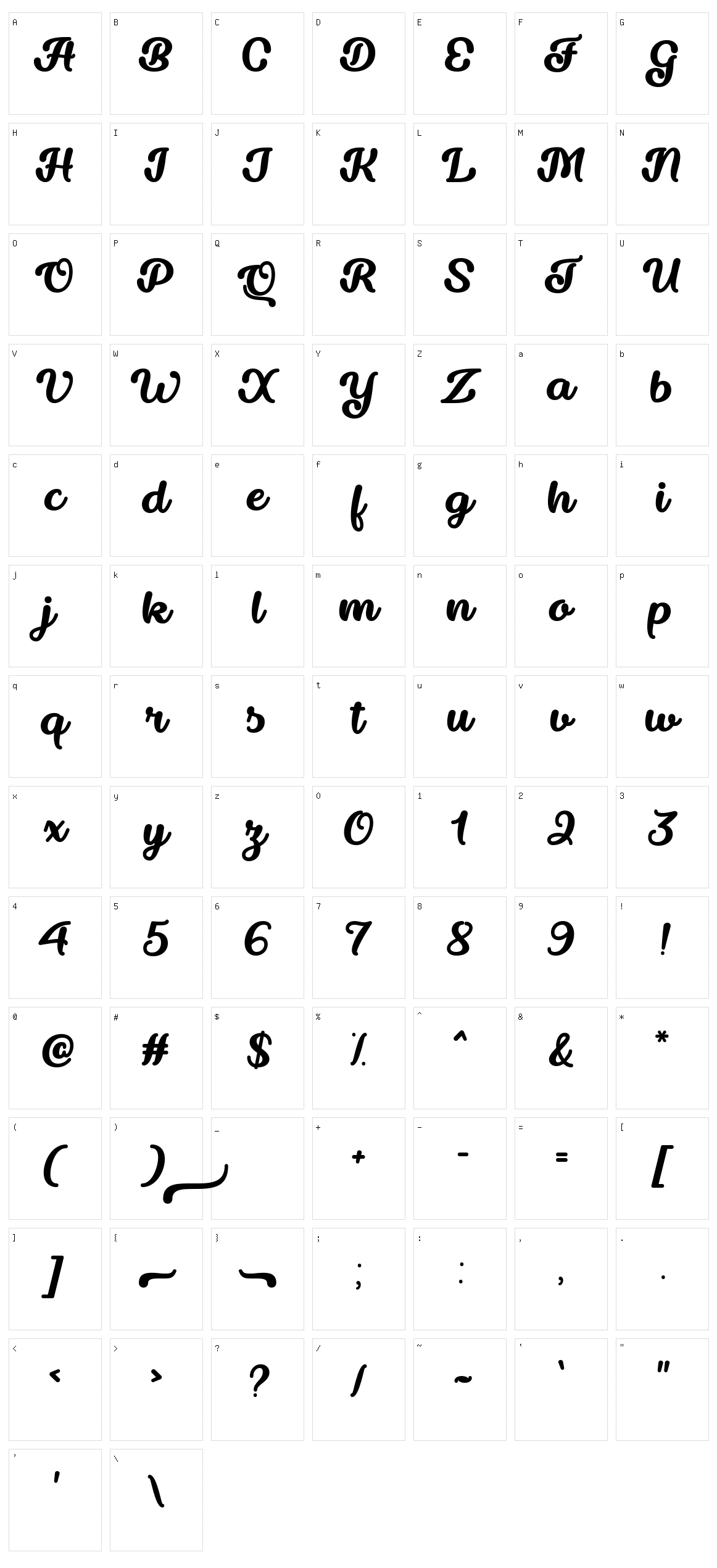 Drop the Game Character Set