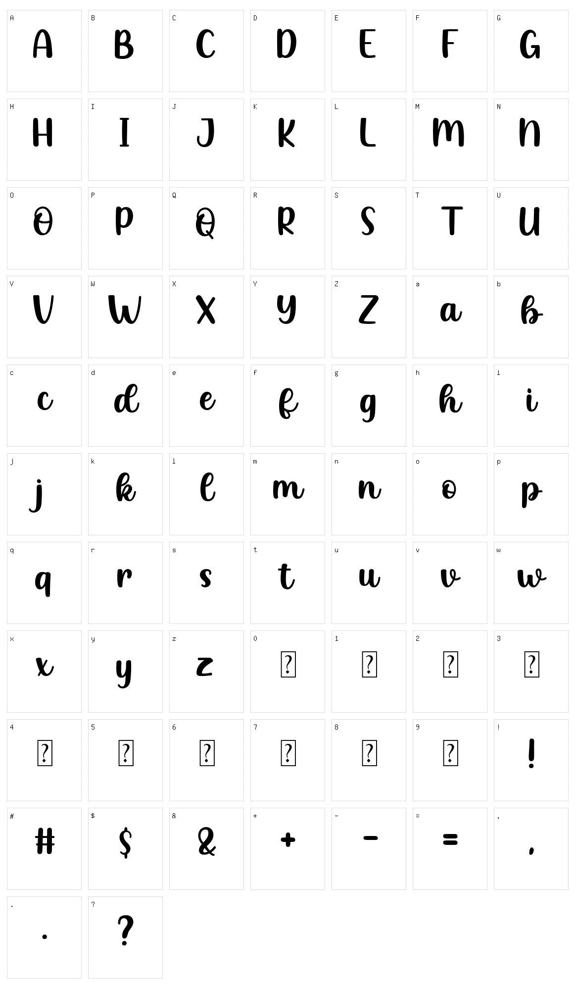 Winter Candy Character Set