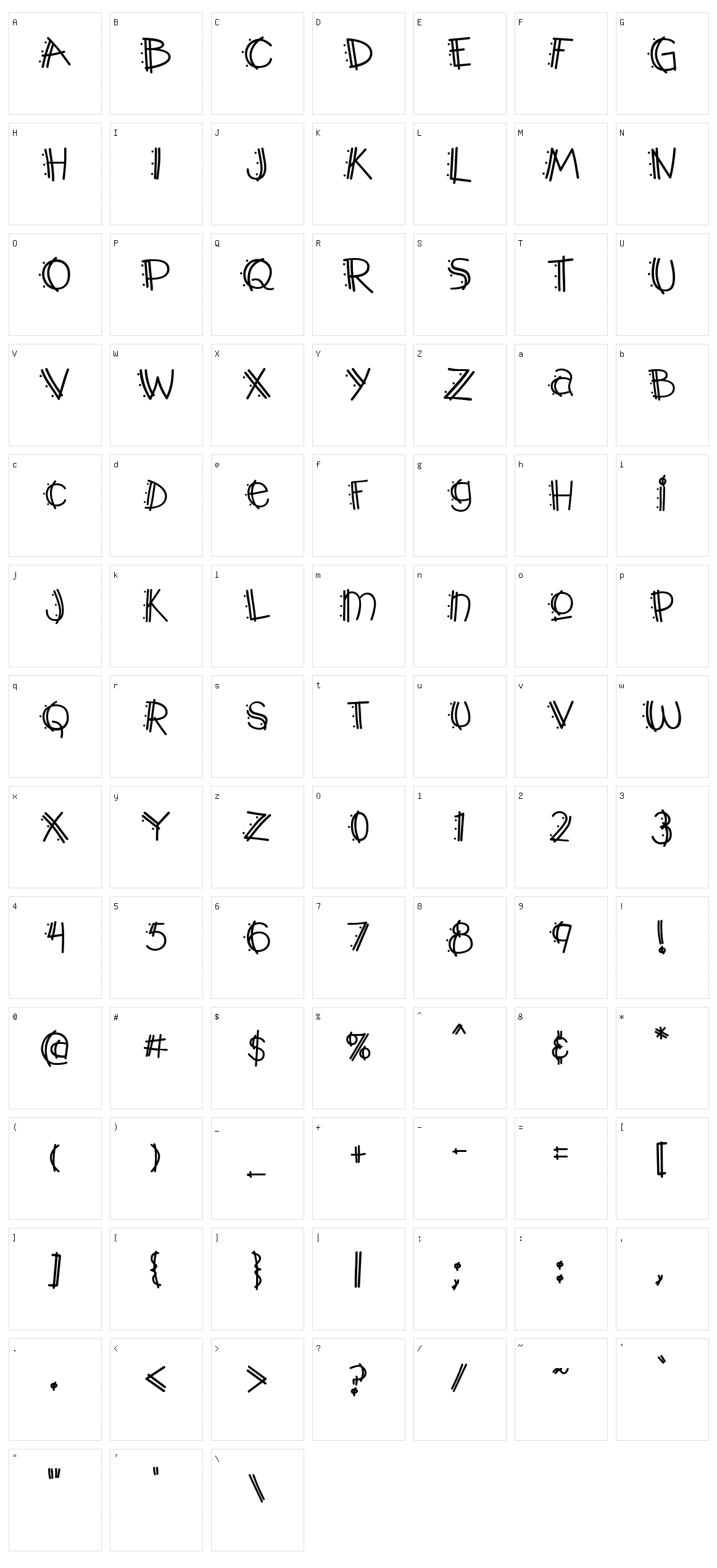 Y2K PopMuzik AOE Character Set