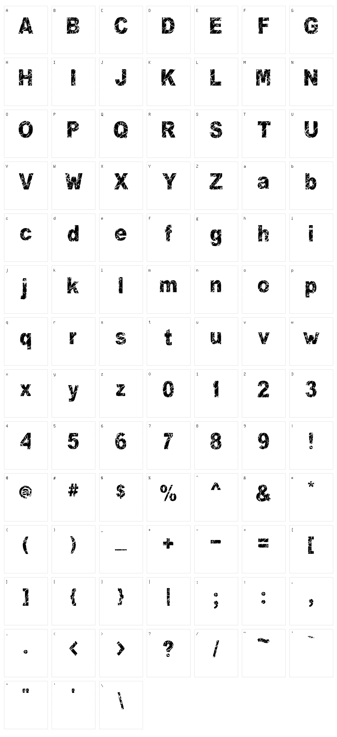 You Rook Marbelous Character Set