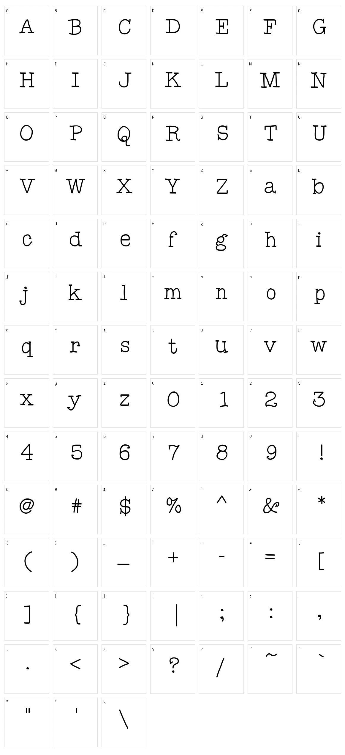 Mix Comic Character Set