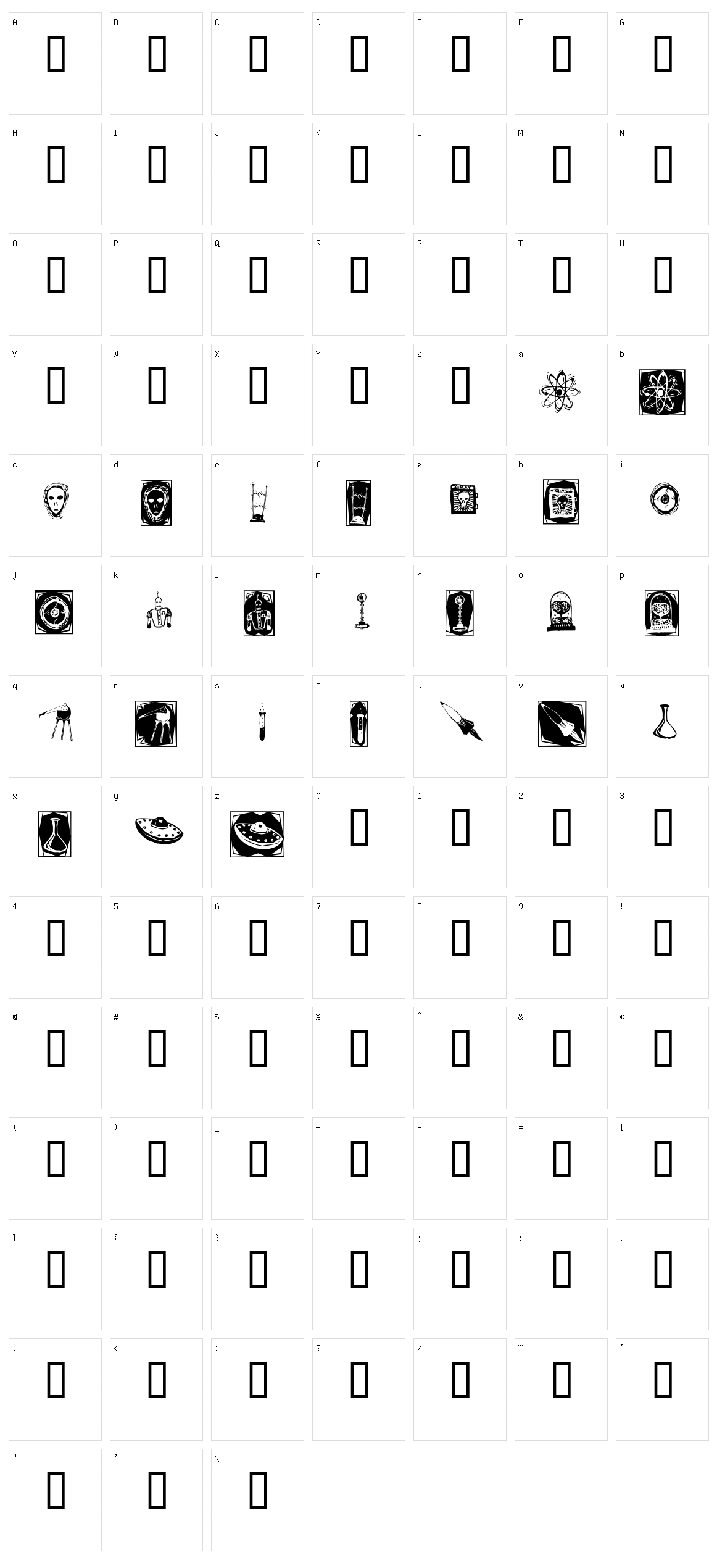 Doc Nimbus Bats  Character Set