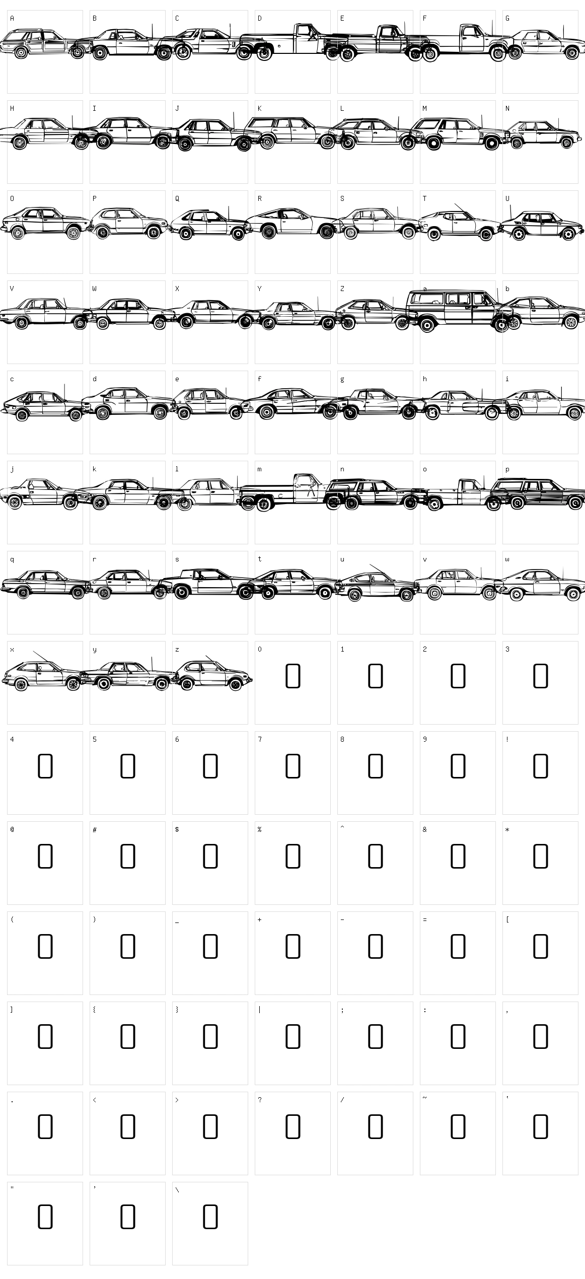 Oil Crisis A  Character Set