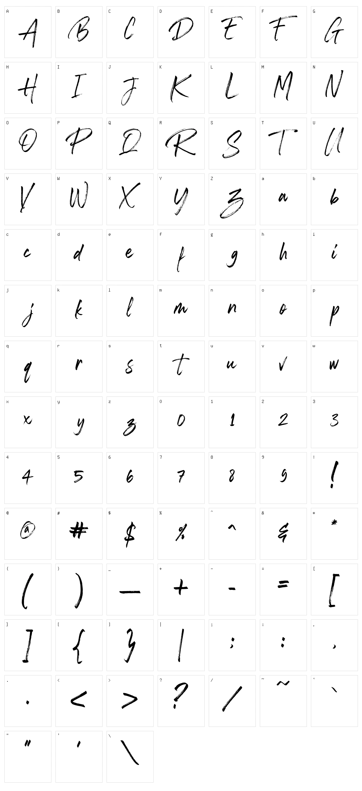 Rockville Solid Character Set