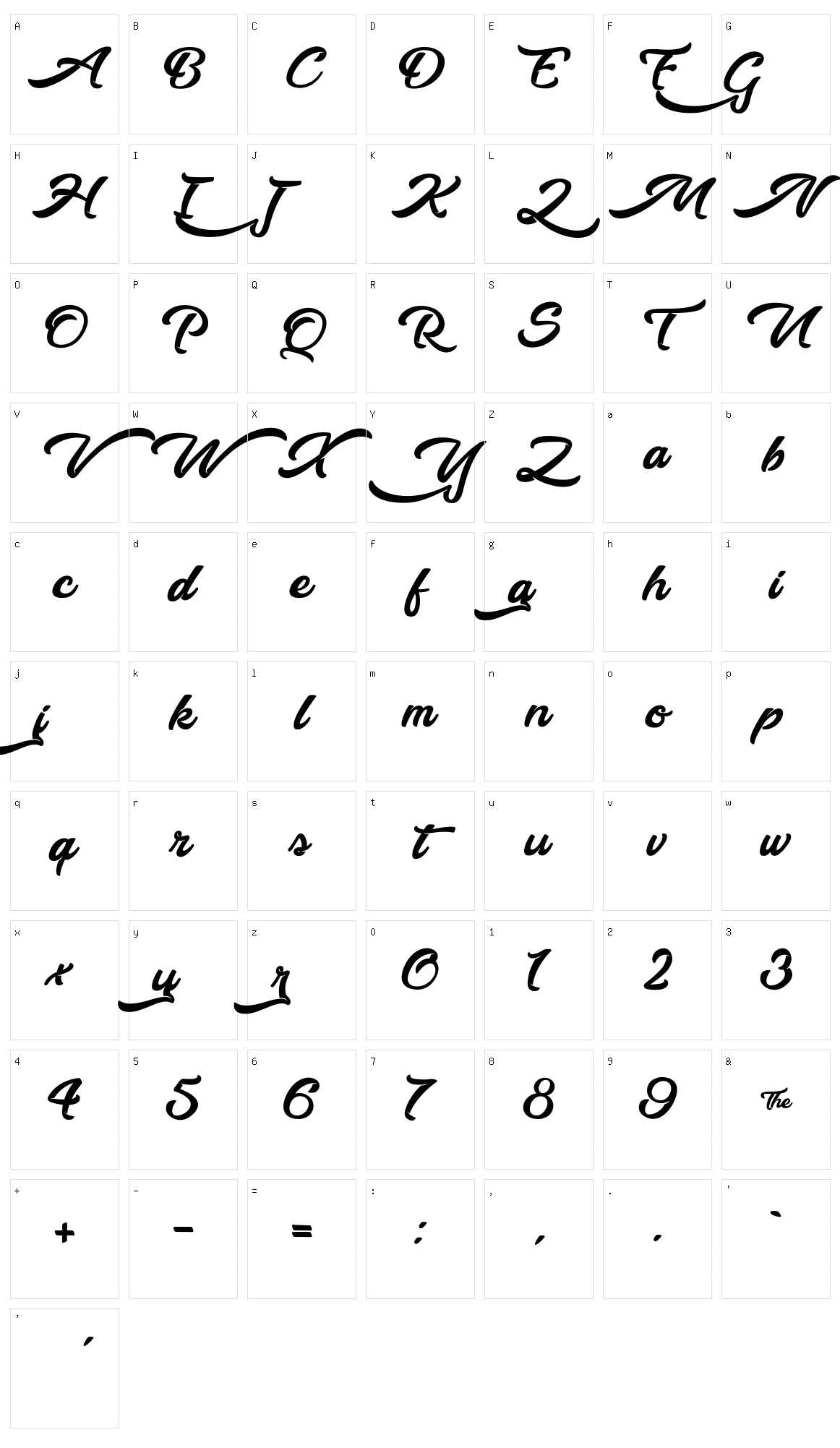 Walking in the Street Character Set