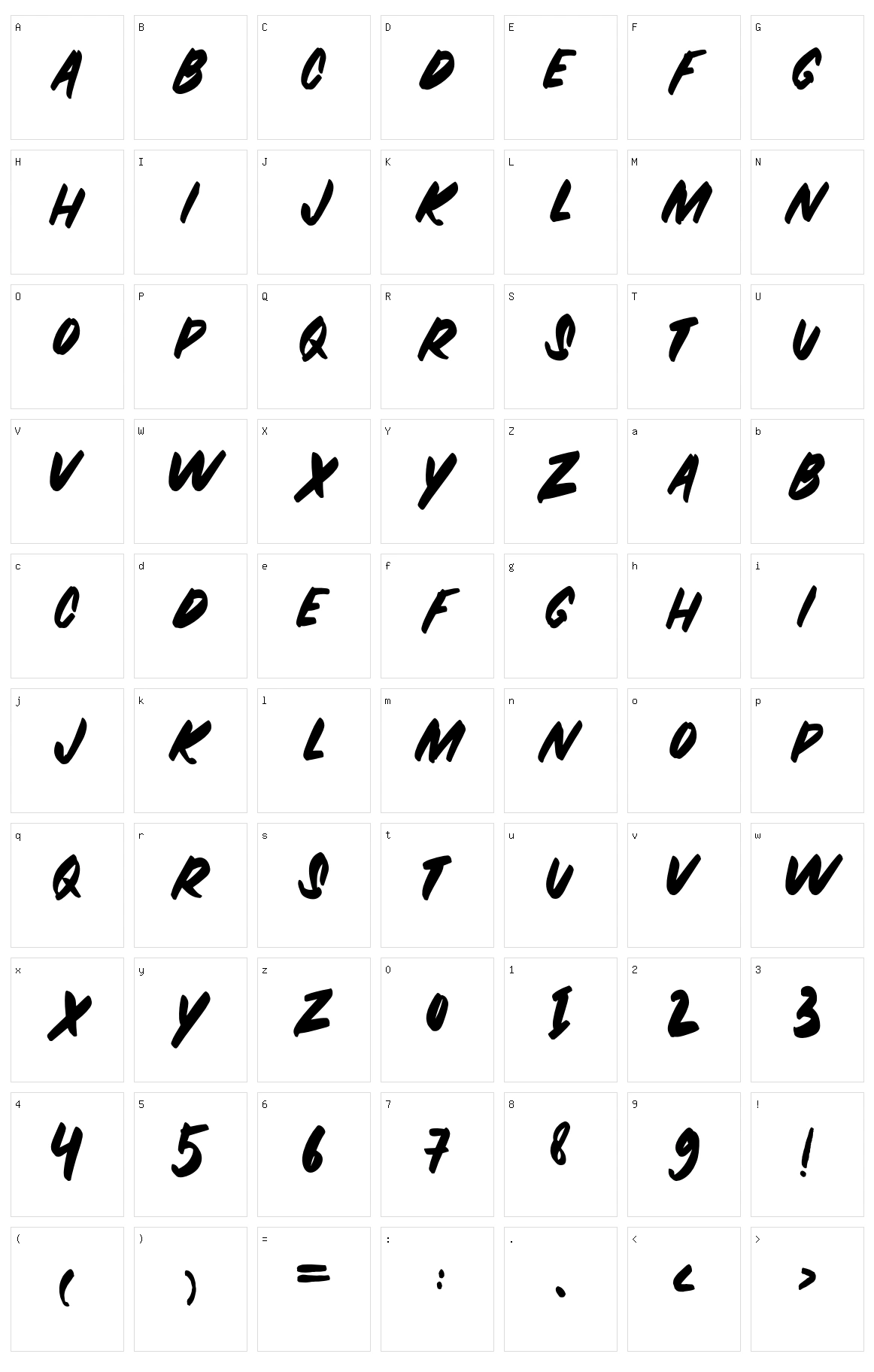 Zombie Character Set