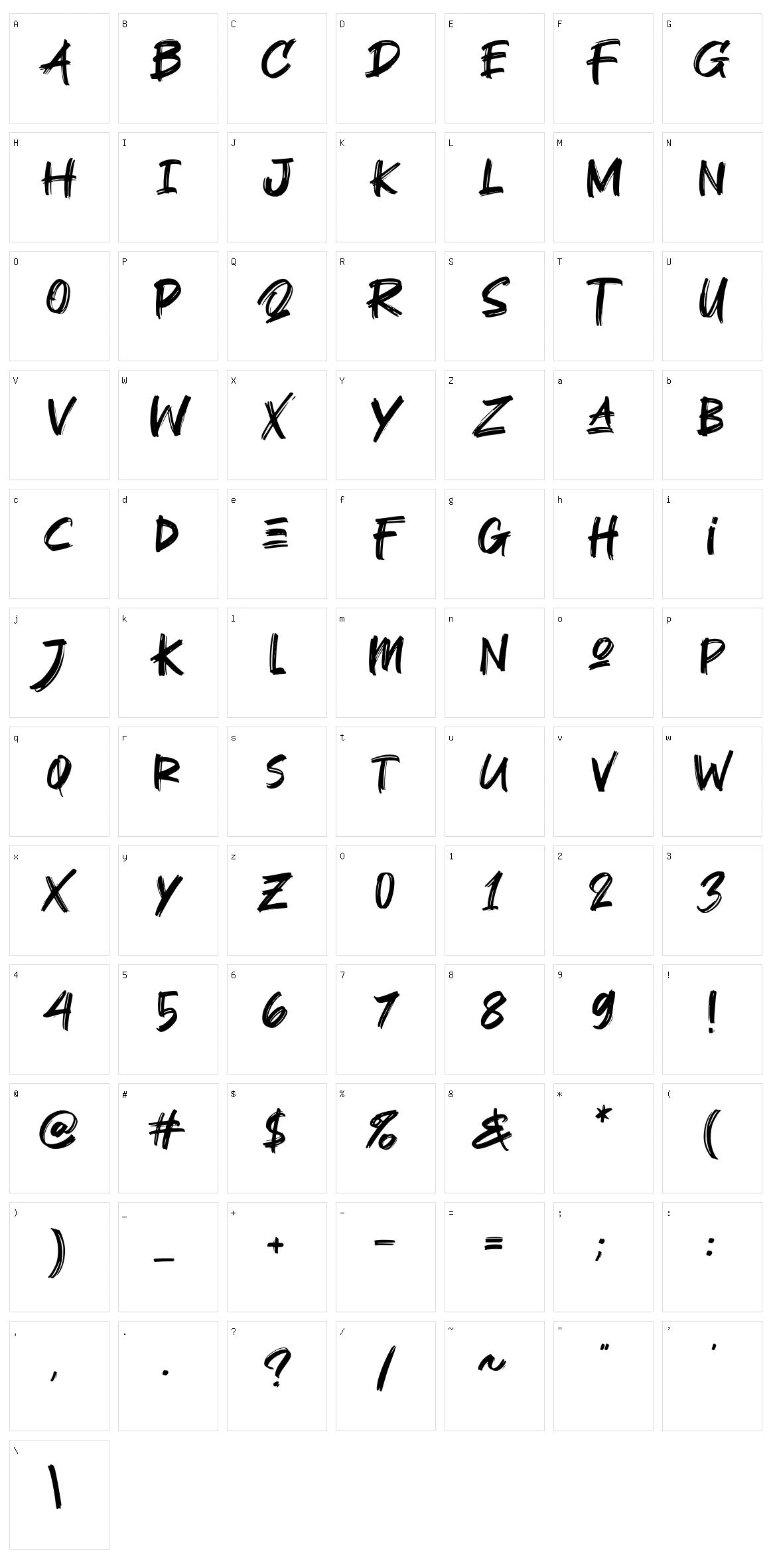 Theory Gank Character Set