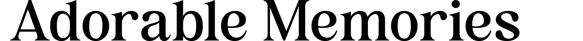 Adorable Memories