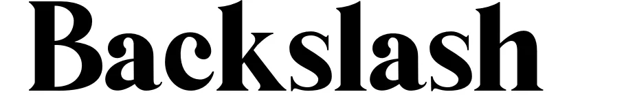 Backslash
