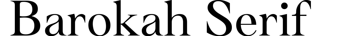 Barokah Serif