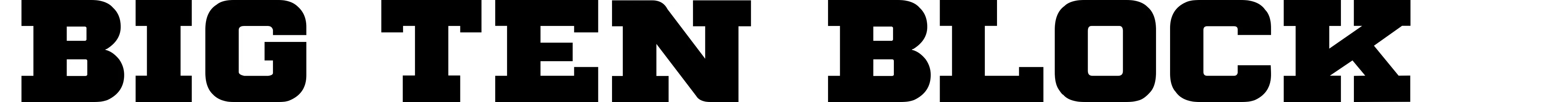 Big Ten Block